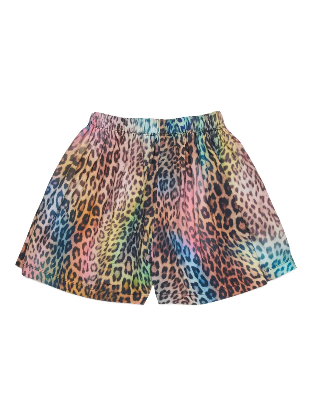  Diesel Kids Mplily Leopard-print Shorts - Brown 