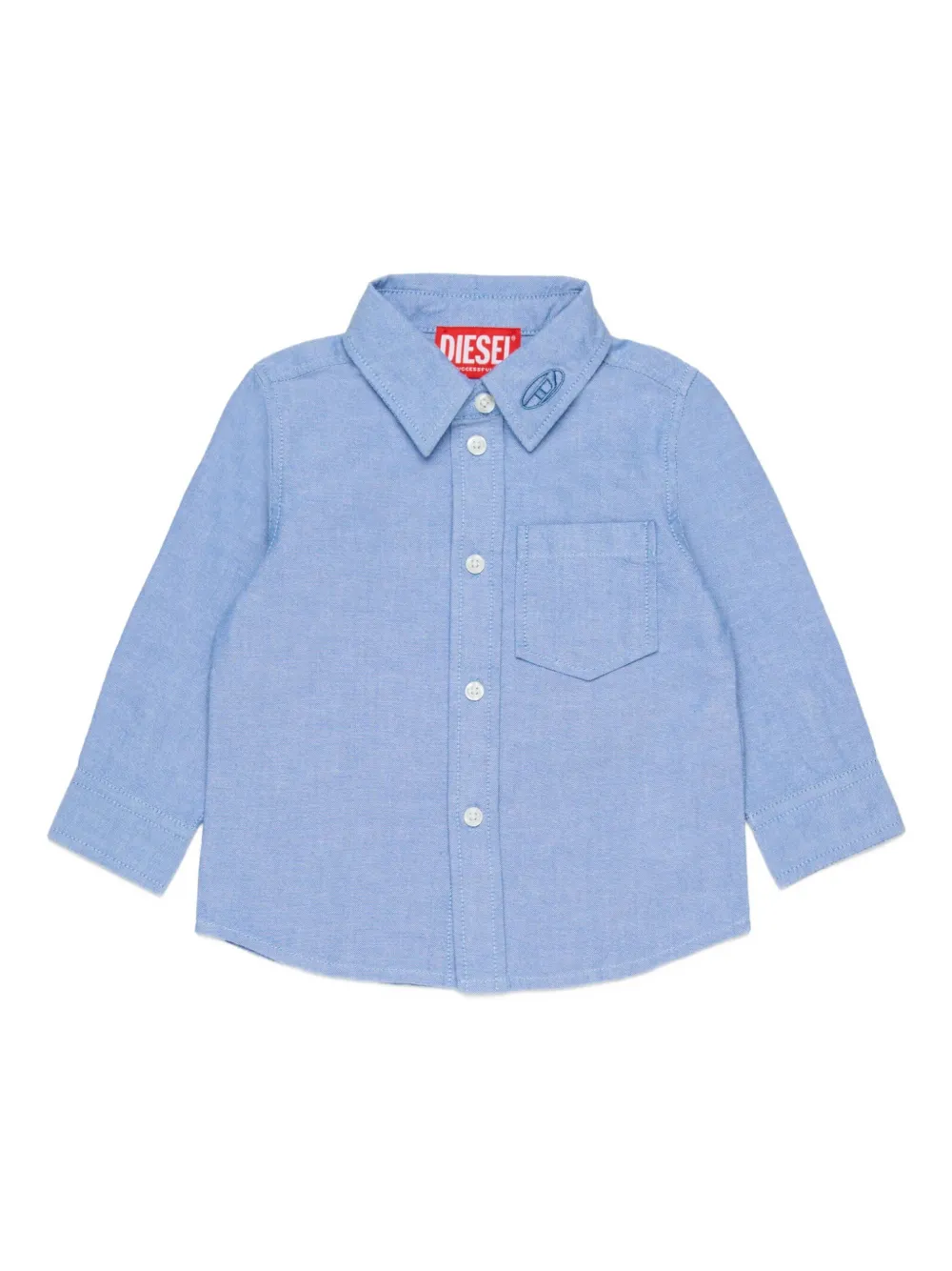 Diesel Kids Celb Hemd - Blau
