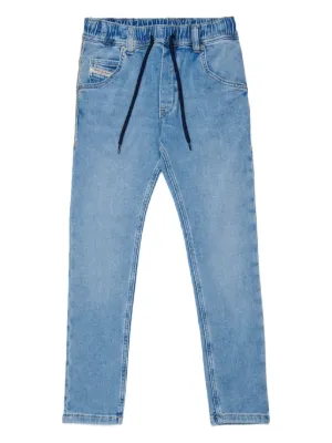 Diesel Kids 2020 D-Viker ストレートジーンズ | ブラック | FARFETCH JP