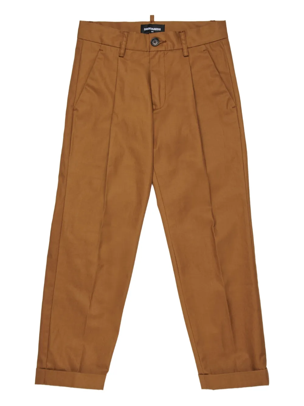 DSQUARED2 KIDS pantalon chino à chevilles resserrées | marron | Image 1