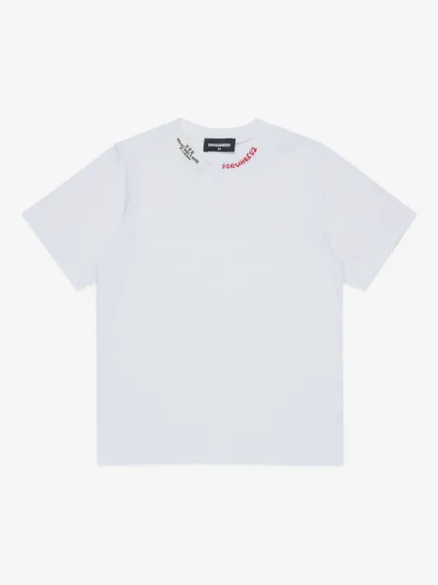 DSQUARED2 KIDS embroidered slouch T-shirt