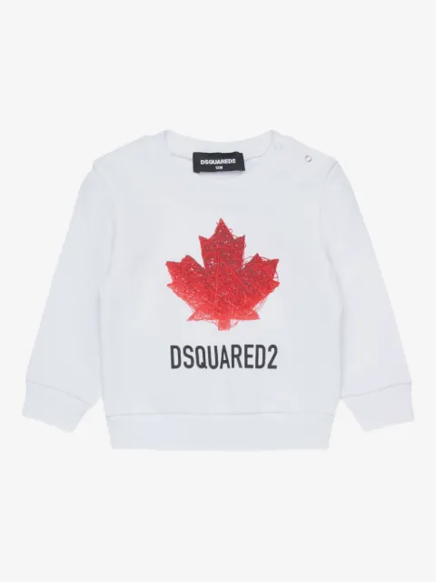 DSQUARED2 KIDS Maple Leaf sweatshirt