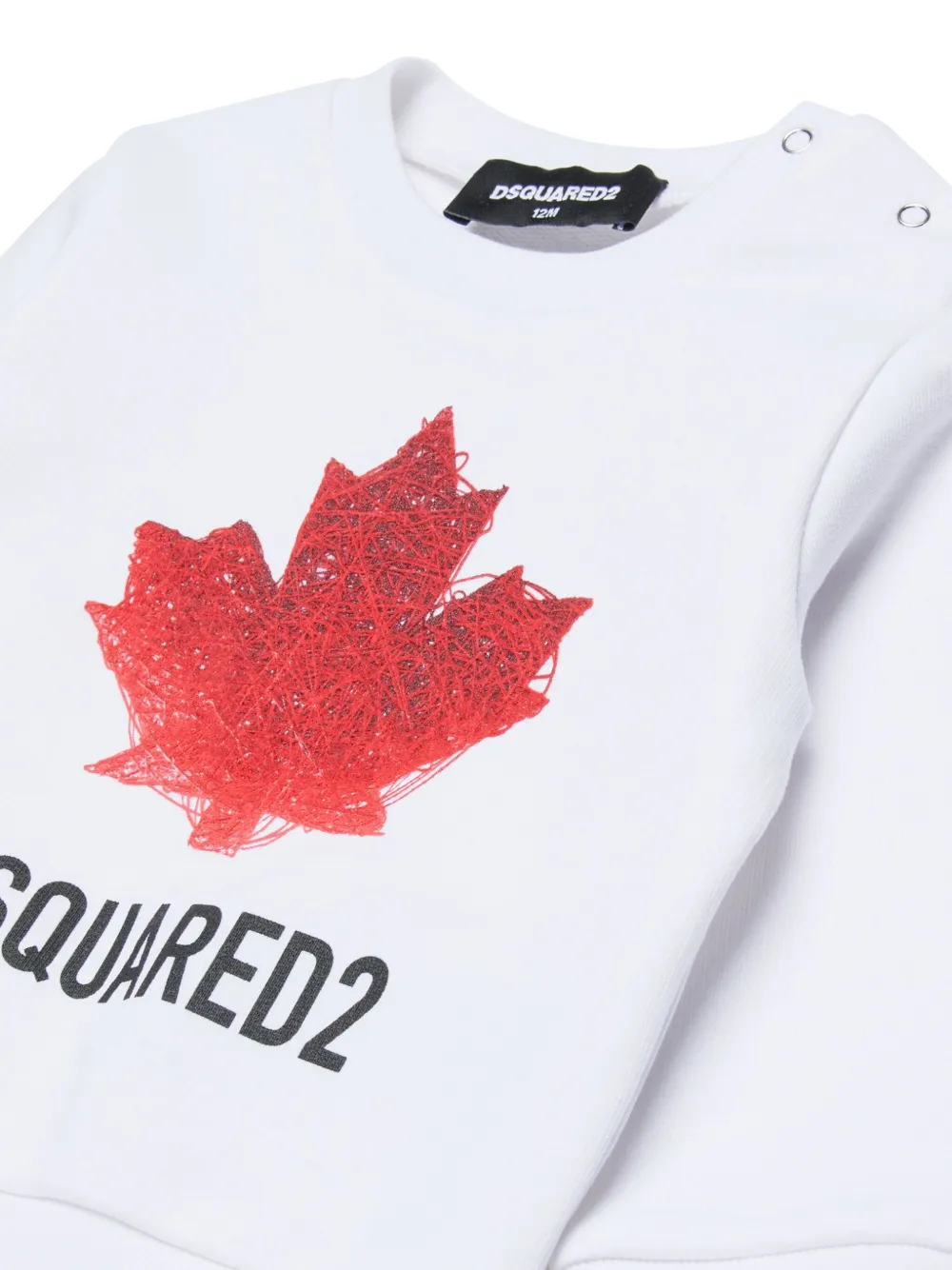 DSQUARED2 KIDS Sweater met logo Wit