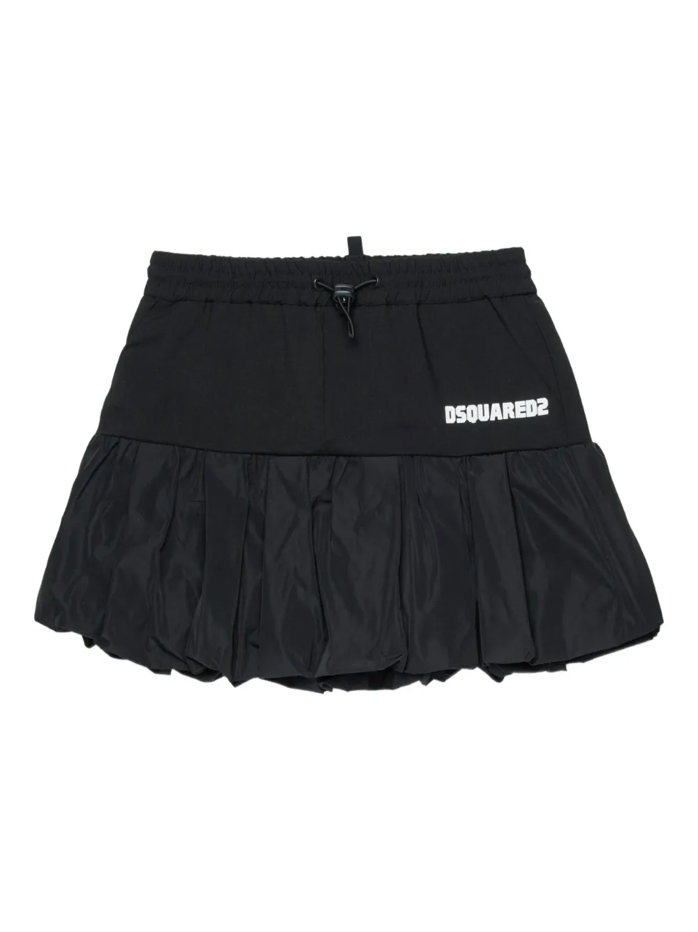 DSQUARED2 KIDS Gonna plissettata - Nero