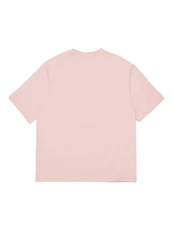 Marni Kids illustrated-graphic T-shirt | Pink | FARFETCH