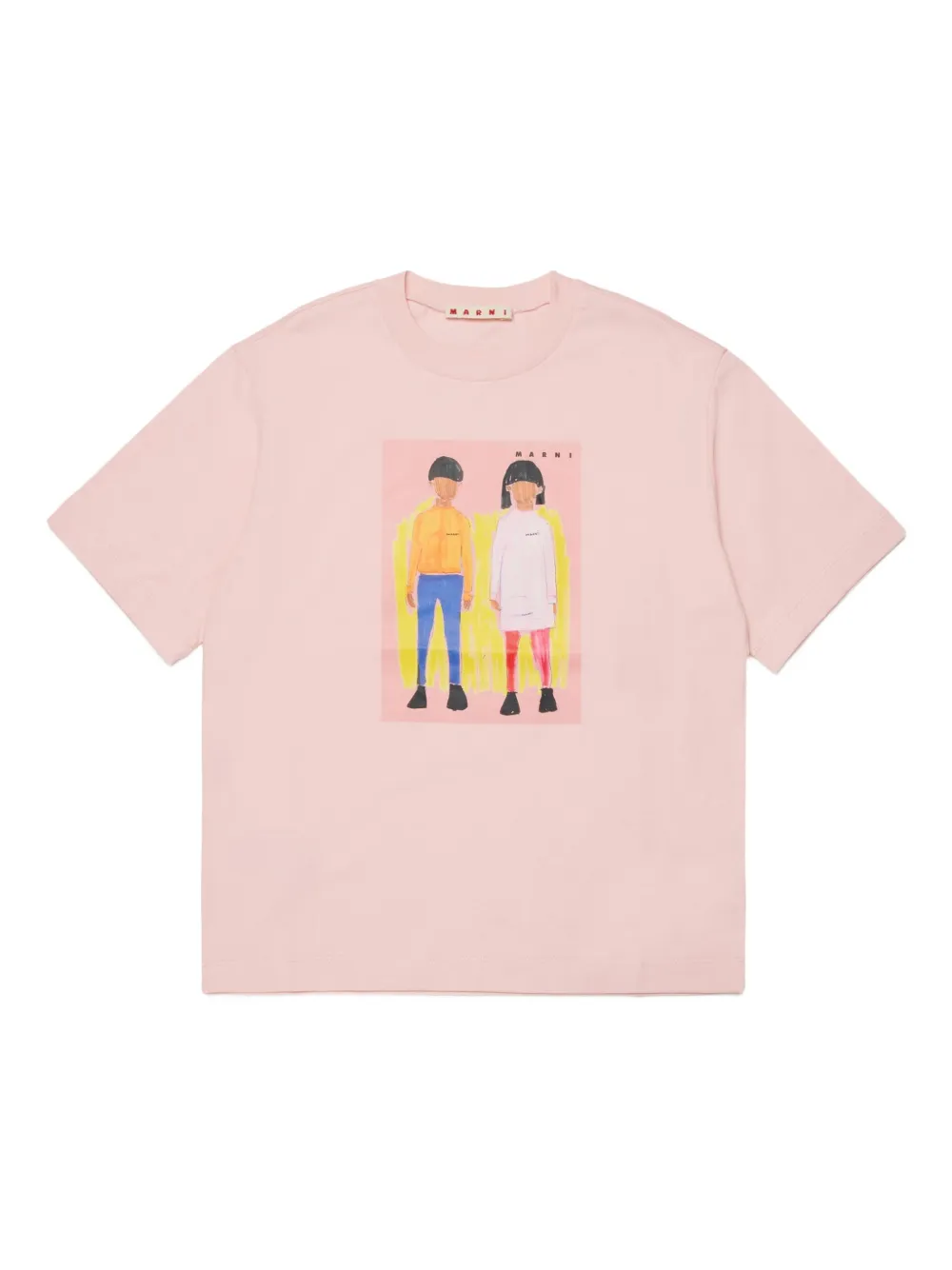 Marni Kids T-shirt con stampa - Rosa