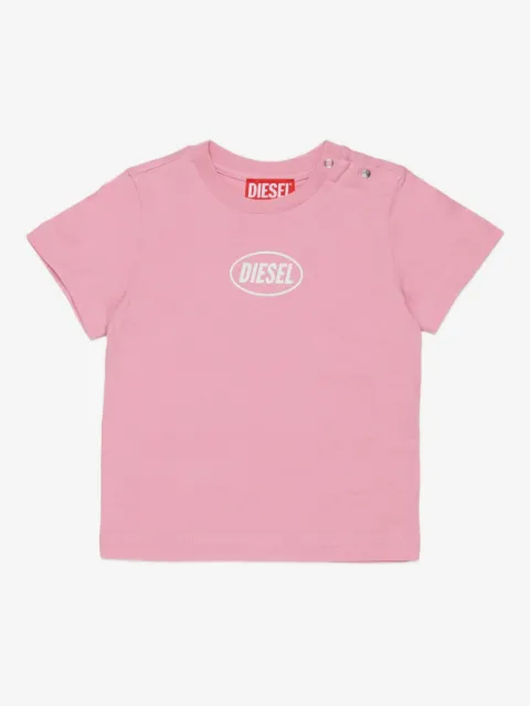 Diesel Kids Tolpyb buttoned t-shirt
