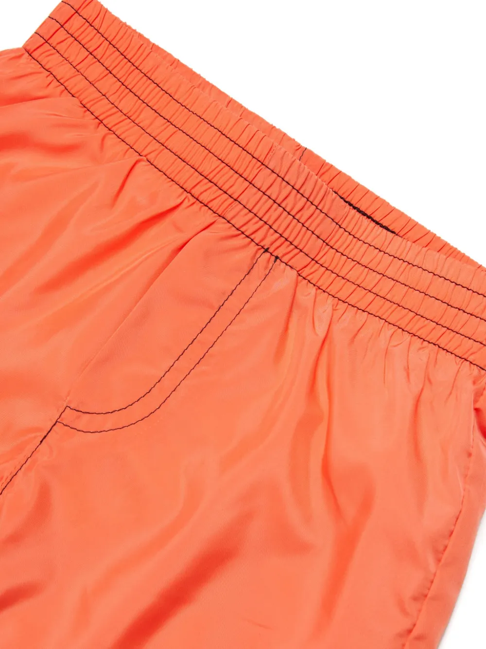 Marni Kids Zwembroek met elastische tailleband Oranje