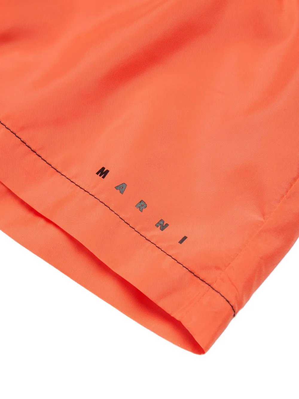 Marni Kids Zwembroek met elastische tailleband Oranje