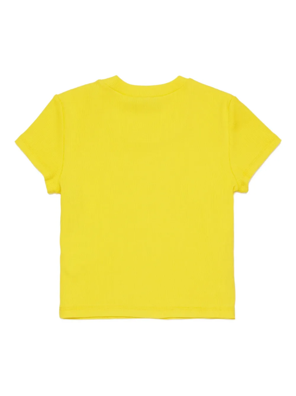 Dsquared2 Logo Crew-neck T-shirt In Yellow