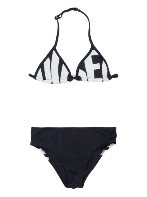 Diesel Kids logo-print bikini
