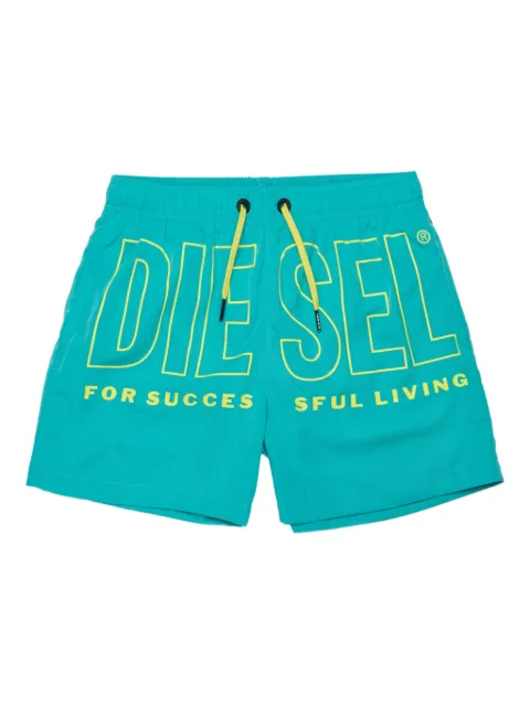 Diesel Kids Midit drawstring swim shorts