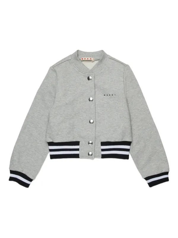 Marni Kids ストライプ ジャケット | グレー | FARFETCH JP