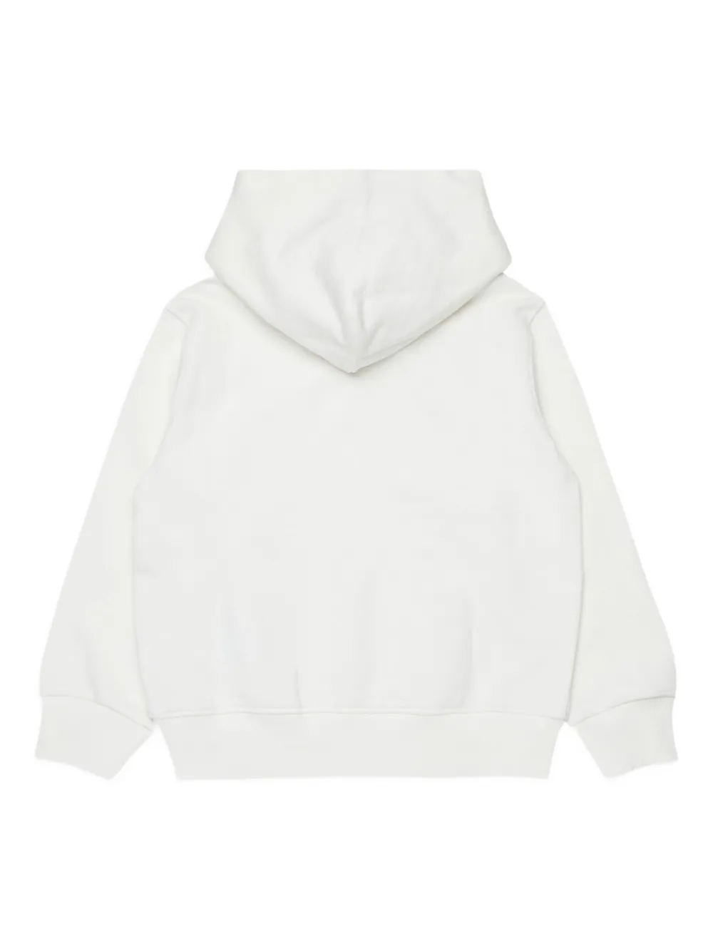Diesel Spatchood Over Hoodie In White