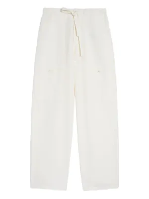 Jil Sander elasticated-hem Trousers | Neutrals | FARFETCH
