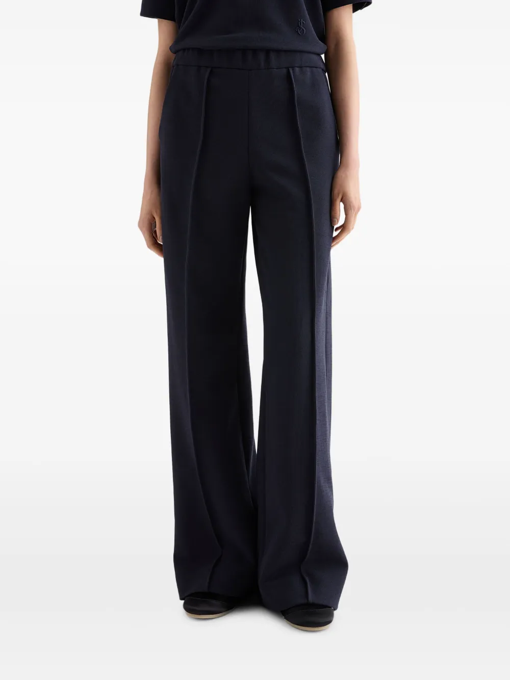 Jil Sander Technische katoenen broek Blauw