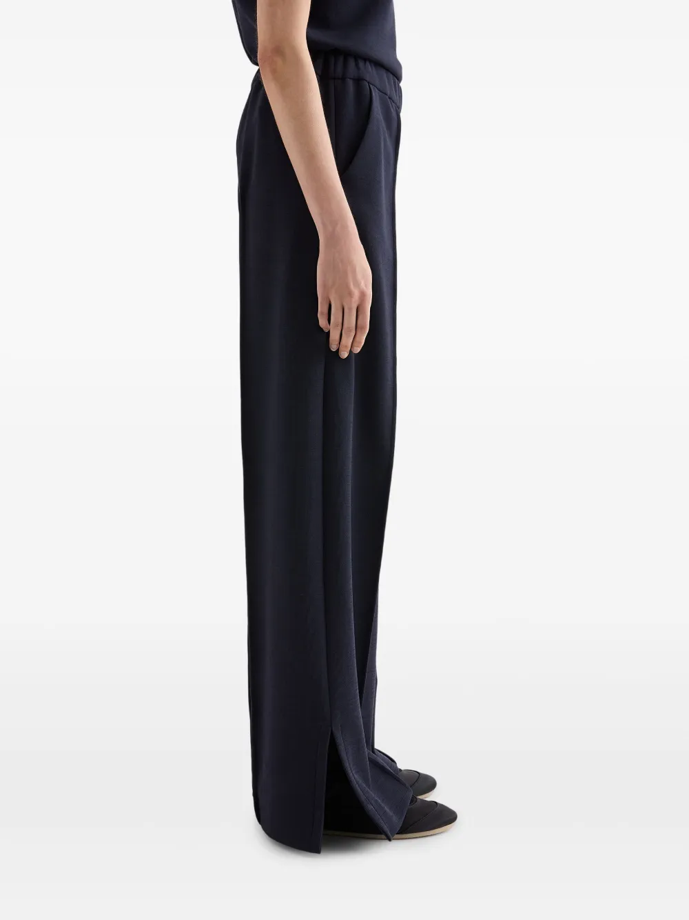 Jil Sander Technische katoenen broek Blauw