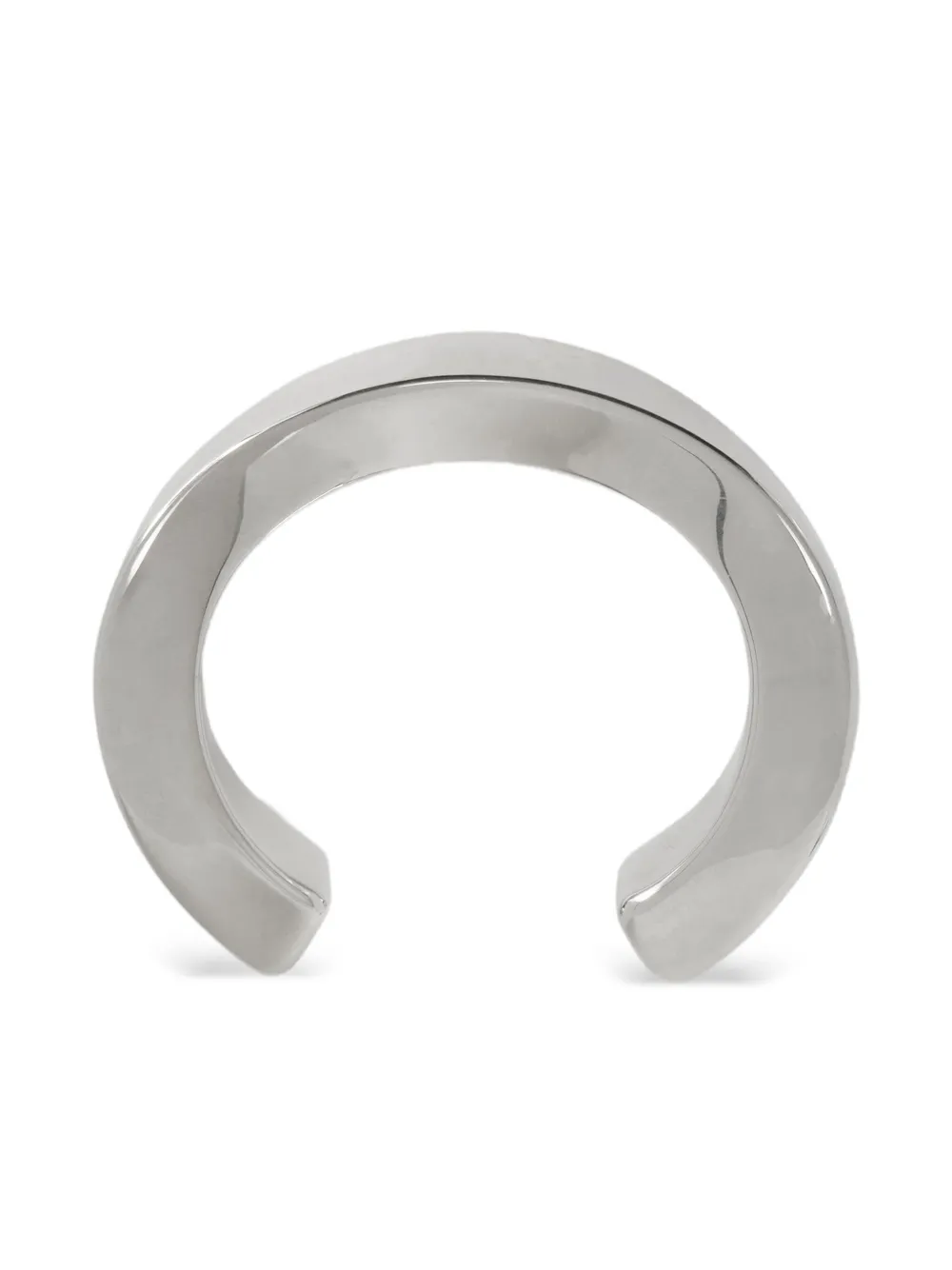 Jil Sander engraved-logo bracelet - Silver
