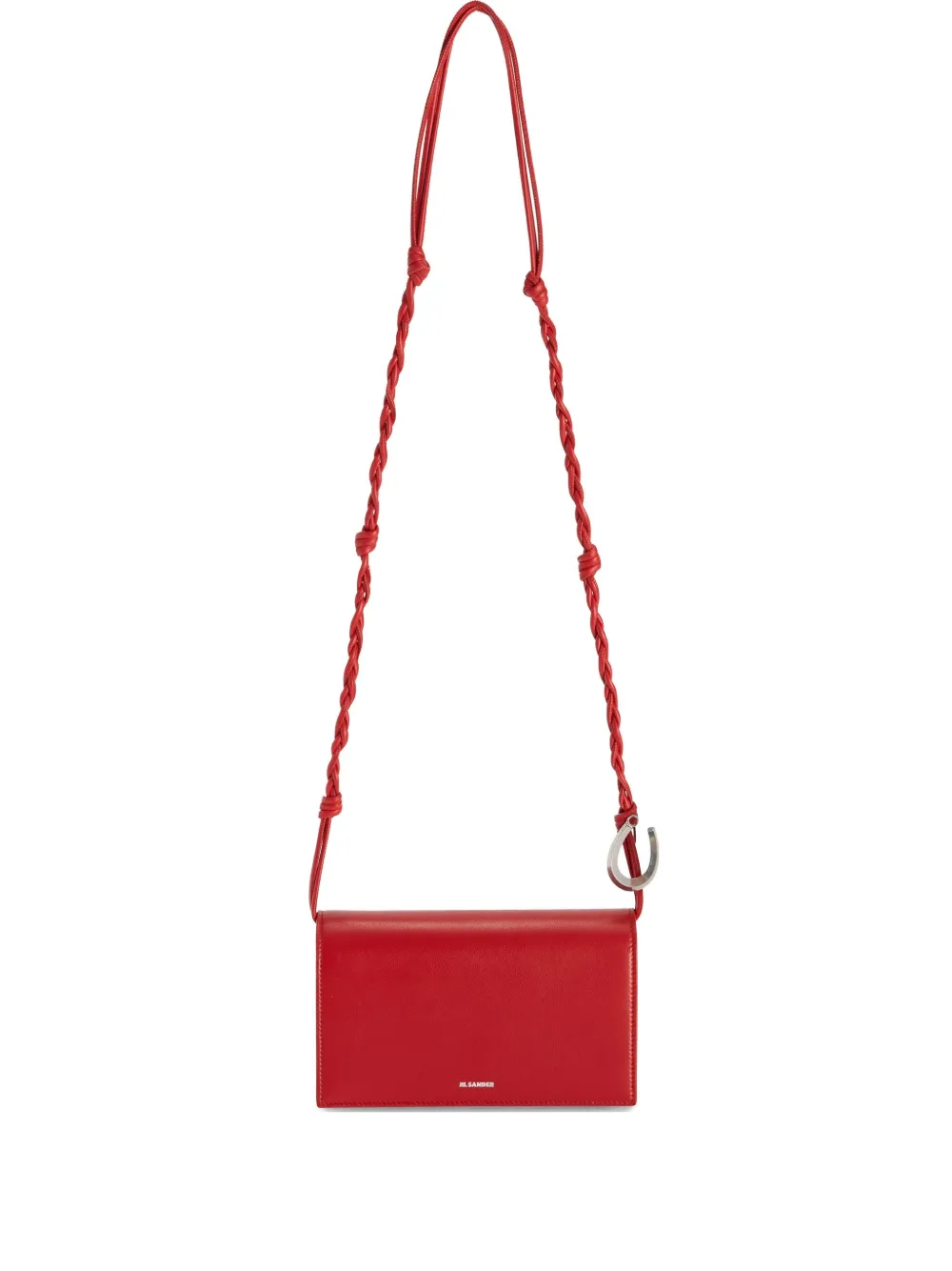 Jil Sander Borsa a tracolla Horse Tangle - Rosso