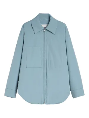 LEMAIRE ノーカラー シャツジャケット | ニュートラル | FARFETCH JP