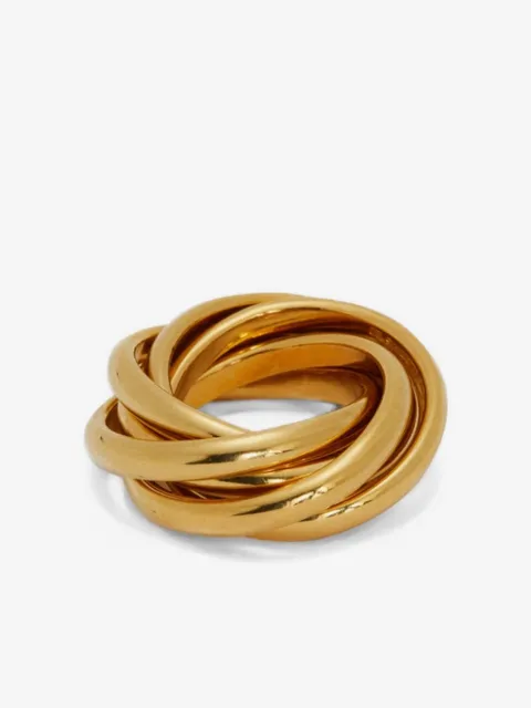 Jil Sander anillo con múltiples capas