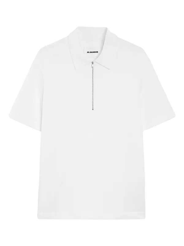 Jil Sander ニットポロシャツ | ホワイト | FARFETCH JP