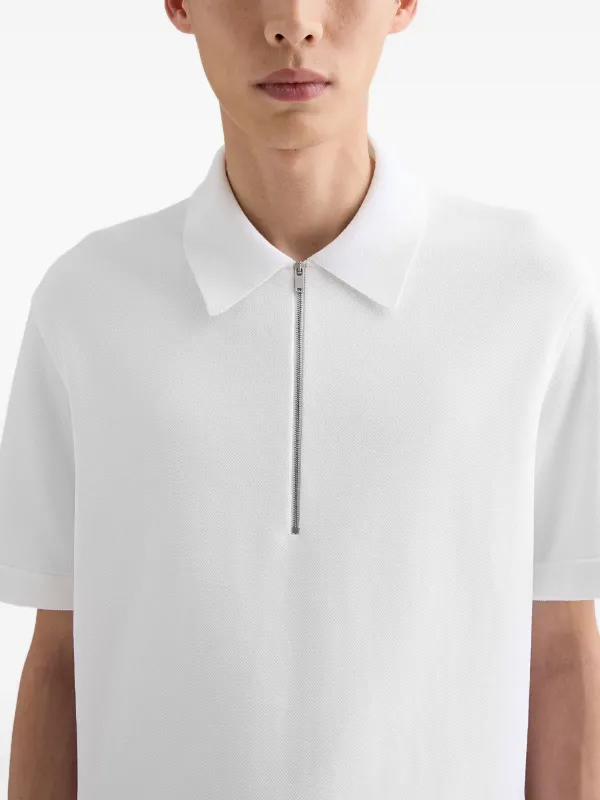 Jil Sander ニットポロシャツ | ホワイト | FARFETCH JP