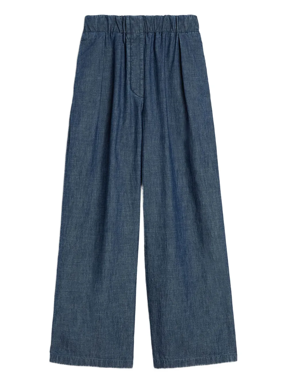 Jil Sander Pantaloni con vita elasticizzata - Blu