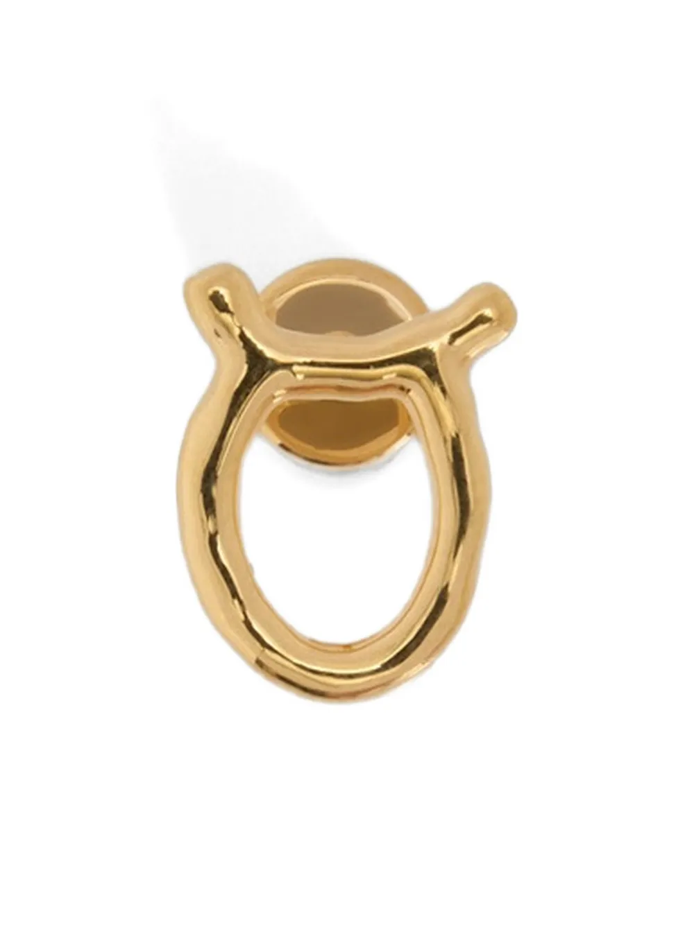 Jil Sander Zodiac sign single earring - Gold