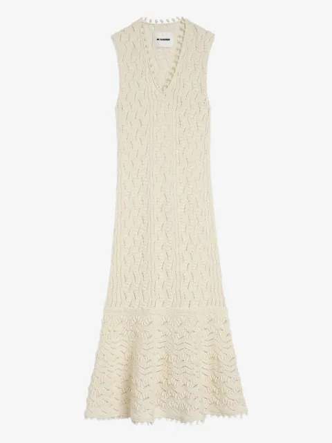 Jil Sander cotton knit dress