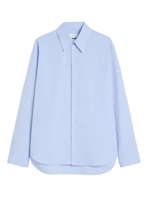 Jil Sander buttoned long-sleeved cotton shirt