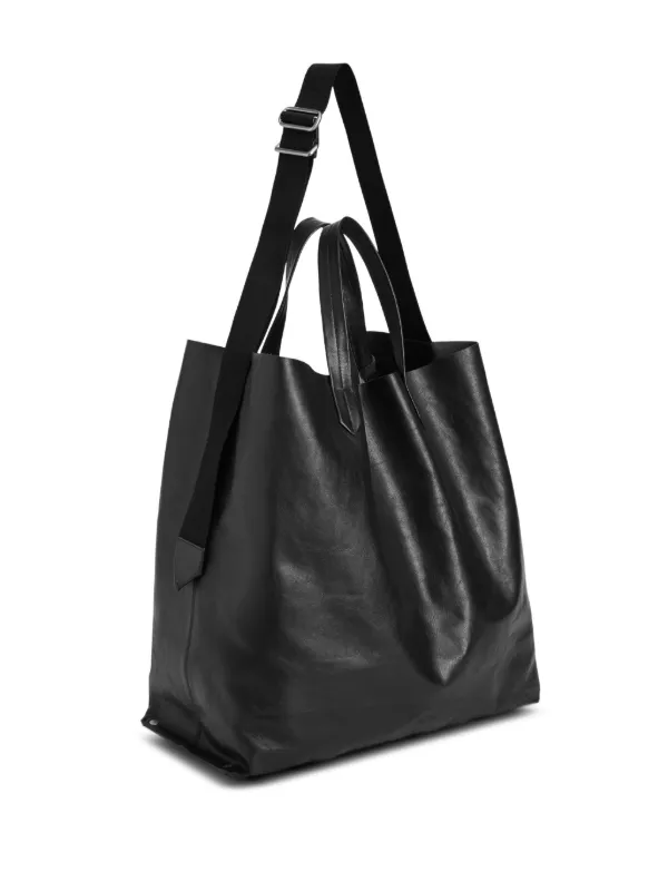 Jil Sander エンボス ハンドバッグ | ブラック | FARFETCH JP