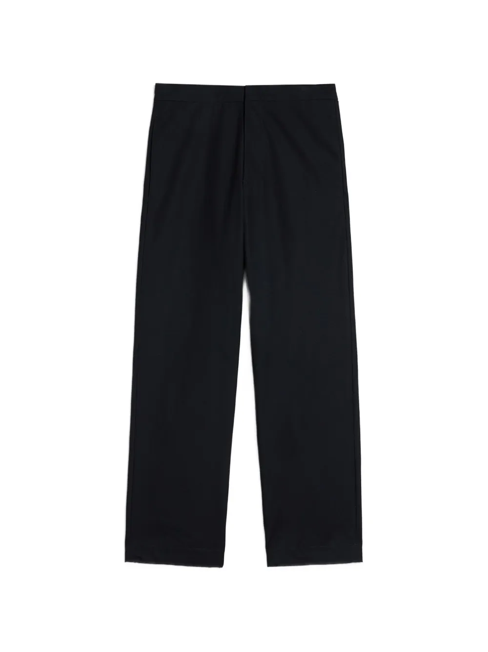 Jil Sander Pantaloni con tasche a filetto - Nero