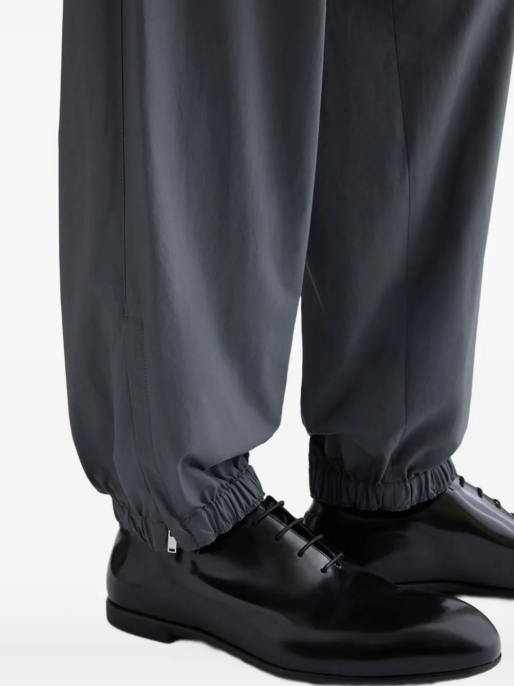 Jil Sander Katoenen malfilé broek Grijs