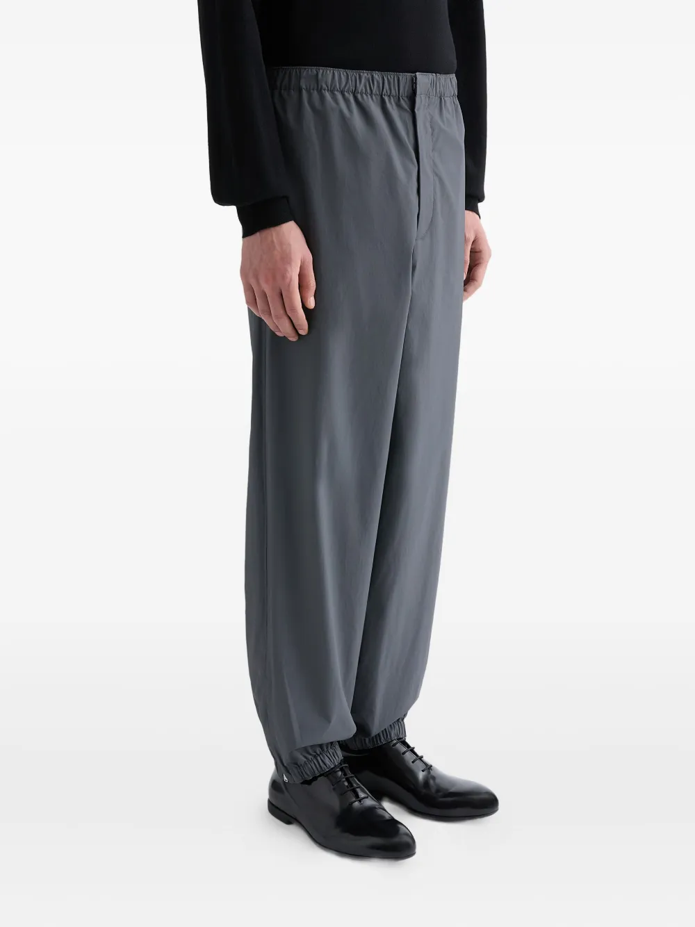  Jil Sander Elasticated-hem Trousers - Grey 
