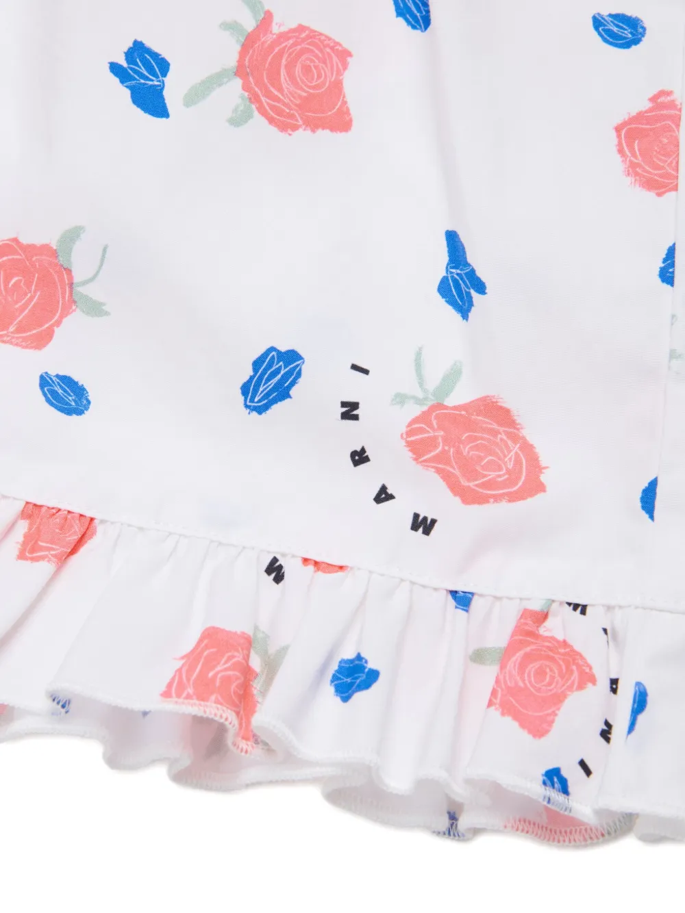 Floral Ruffled Shorts