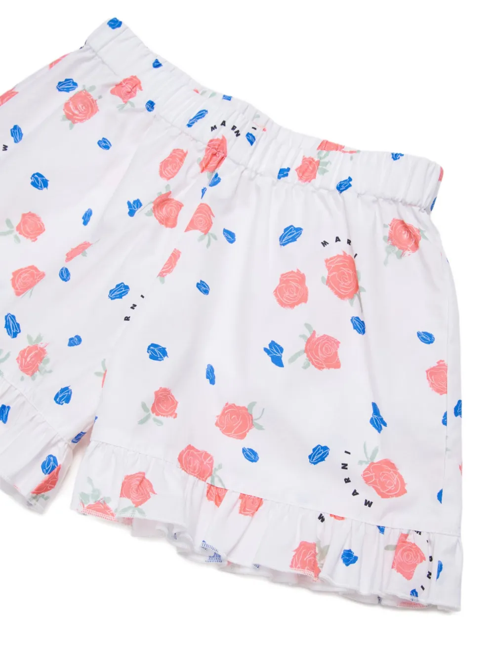 Floral Ruffled Shorts