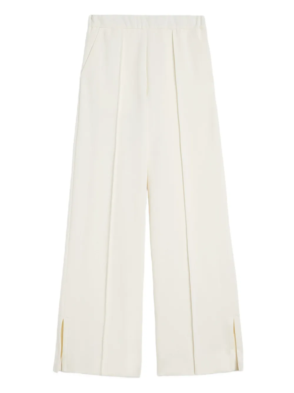 Jil Sander Pantaloni con vita elasticizzata - Bianco