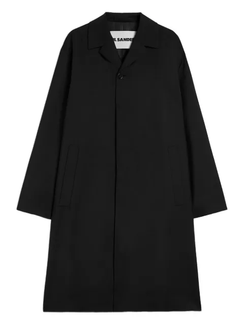 Jil Sander معطف صوف بأزرار