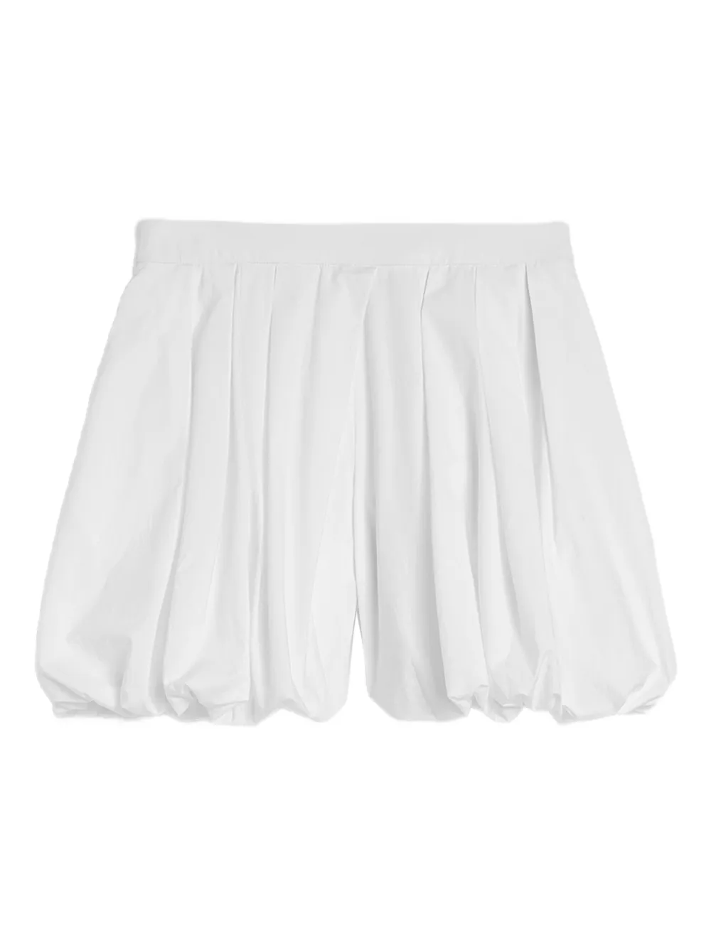 Jil Sander Shorts con orlo a palloncino - Bianco