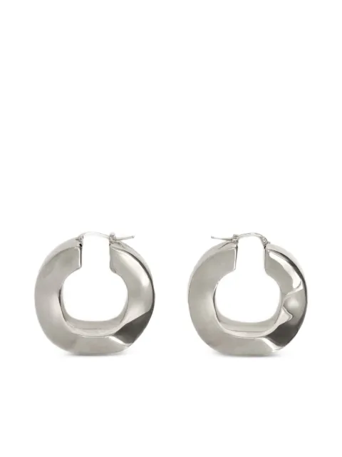 Jil Sander hoop earrings