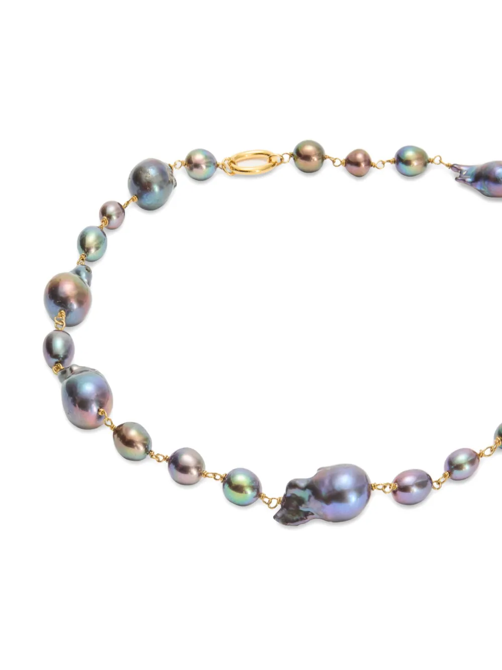 Jil Sander Freshwater-pearls Necklace In Multi