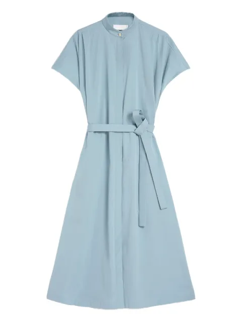 Jil Sander Poplin belted cotton dress