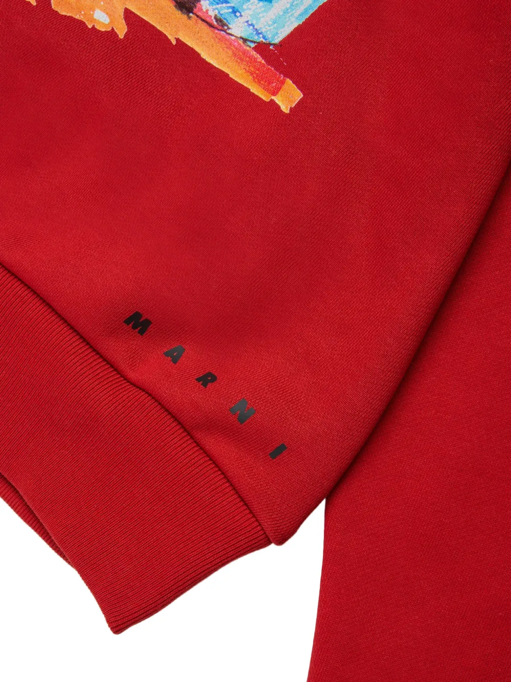 Marni Kids Trui met dinosaurus-print Rood