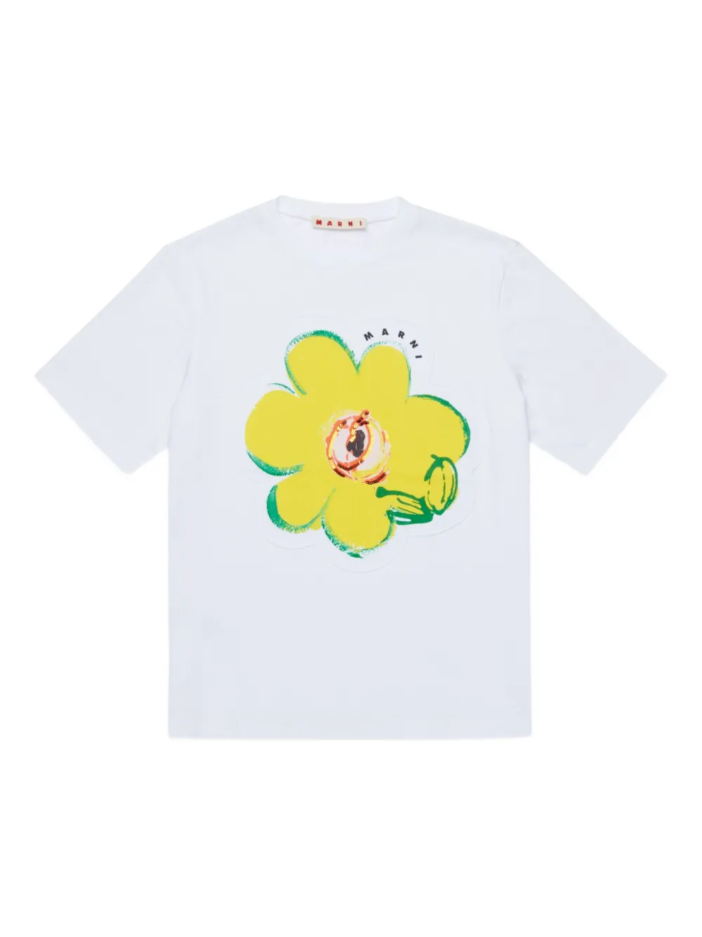 Marni Kids flower-appliqué...