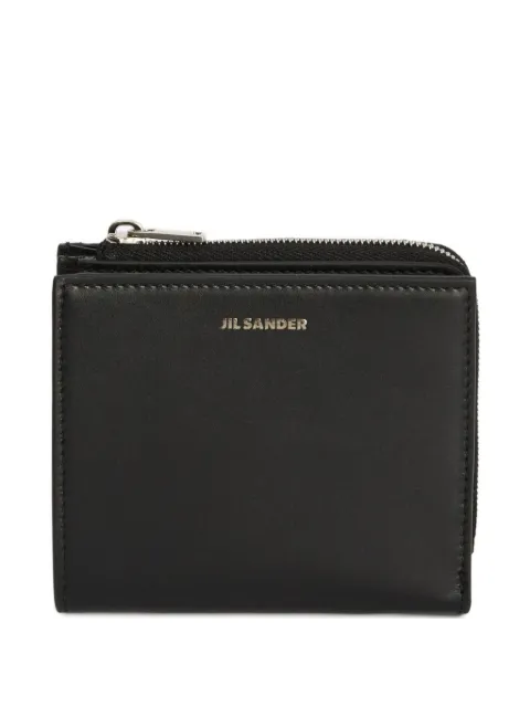 Jil Sander embossed mini wallet