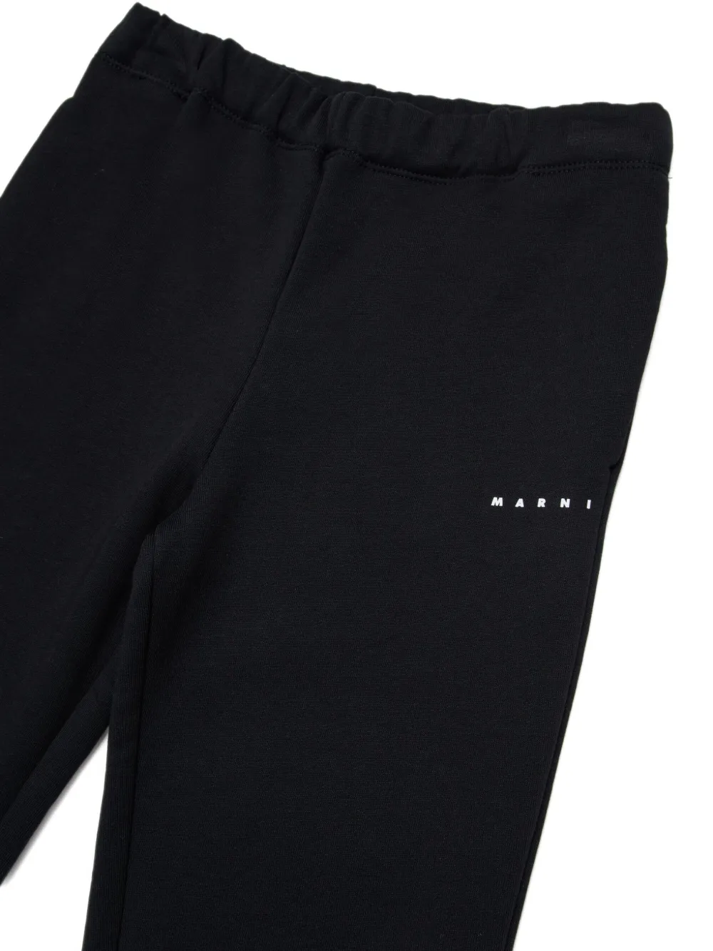 Ruffled Logo Trousers