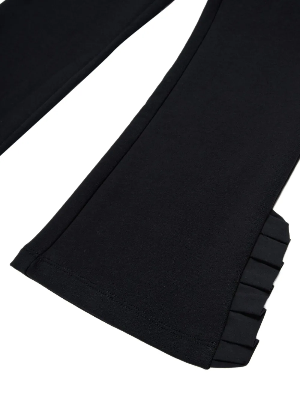 Ruffled Logo Trousers