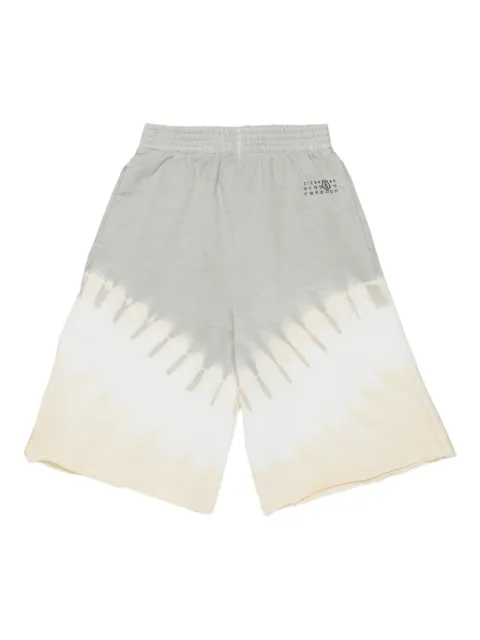 MM6 Maison Margiela Kids pantalones cortos con motivo tie-dye