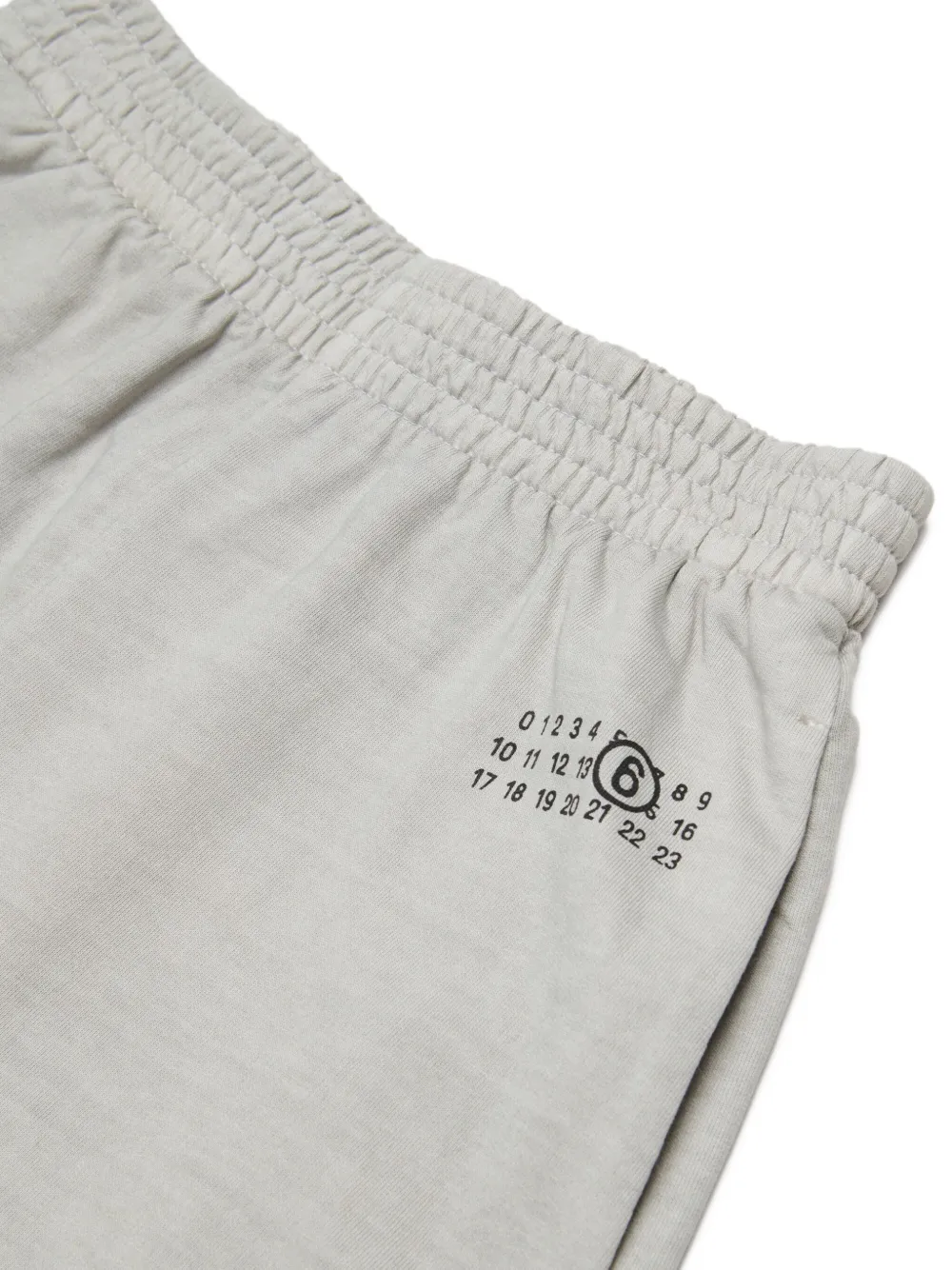 MM6 Maison Margiela Kids Shorts met tie-dye print Grijs